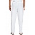 Pant Cut cotton Pyjama- White Pant Cut cotton Pyjama- White
